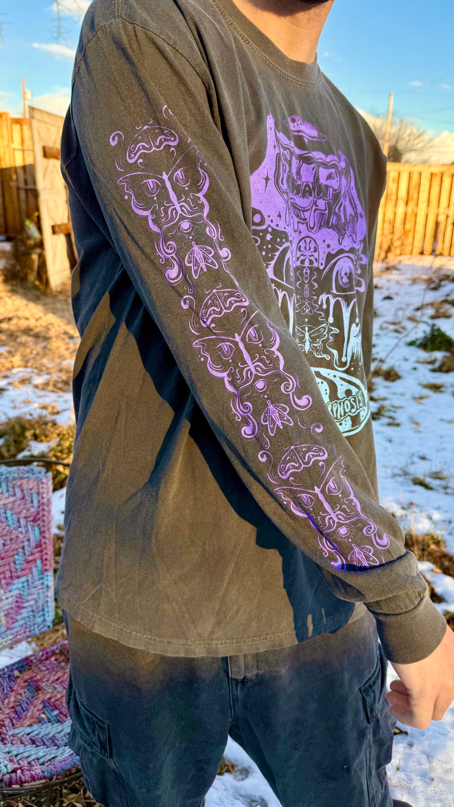 Supa Chan Infinite Metamorphosis (Charcoal) Long Sleeve