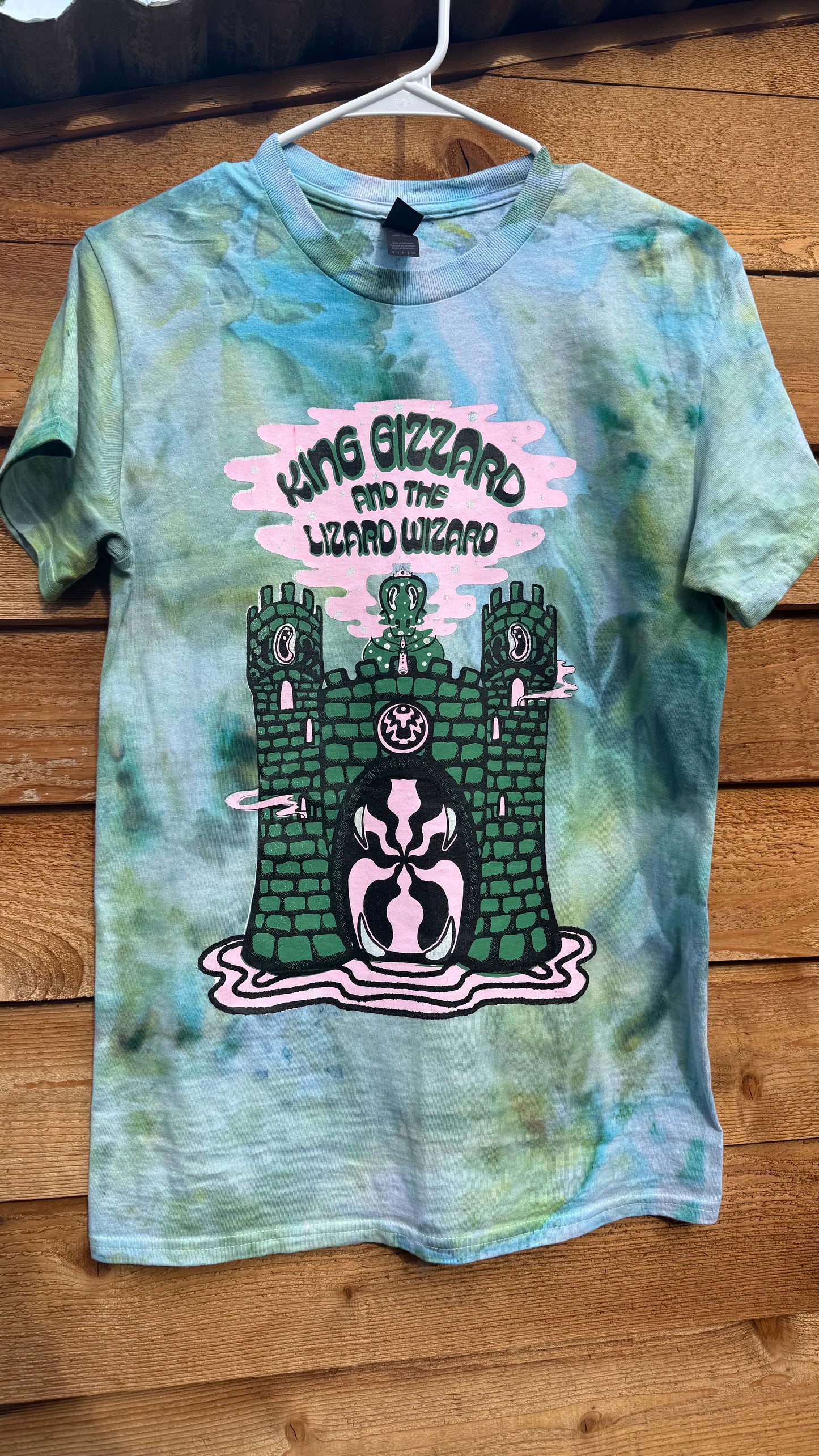 "Crumbling Castle" King Gizzard Ice Dyed Shirts