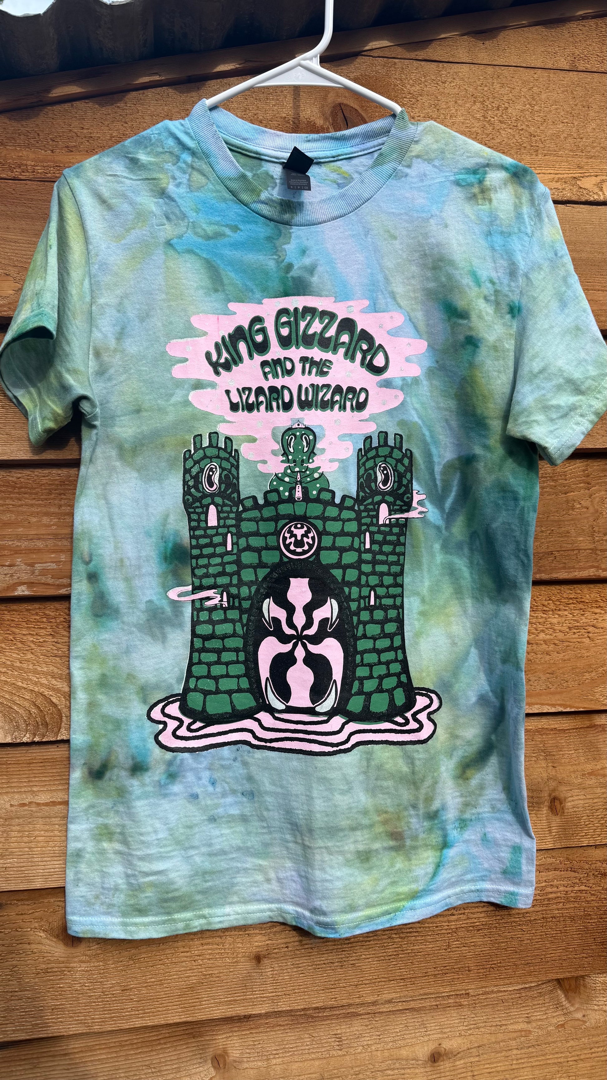 "Crumbling Castle" King Gizzard Ice Dyed Shirts