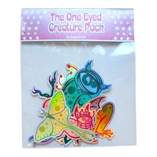 Chandler Condon "One Eyed Creatures" Sticker Pack