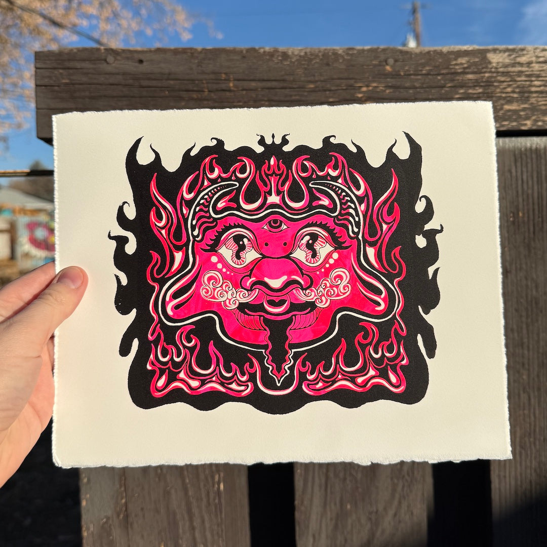 Cosmic Inferno Print