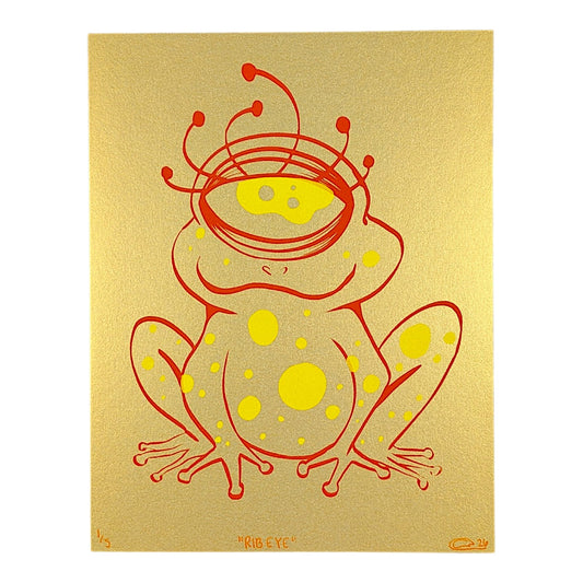 Chandler Condon "RibEye (Gold Shimmer)" Print