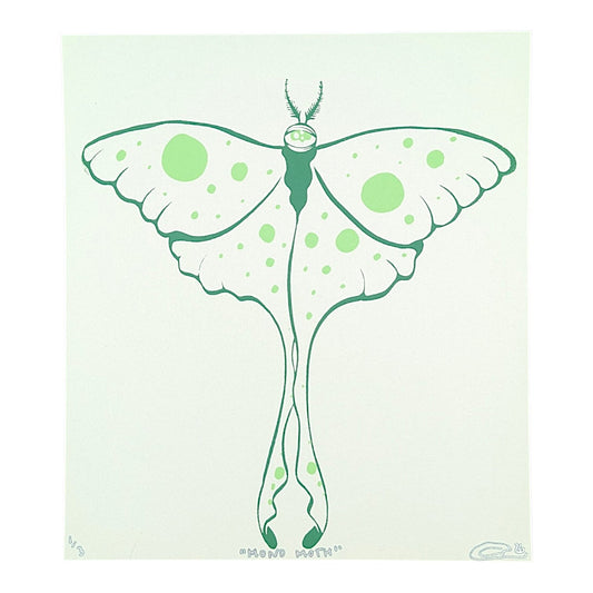 Chandler Condon "MonoMoth (Mint)" Print