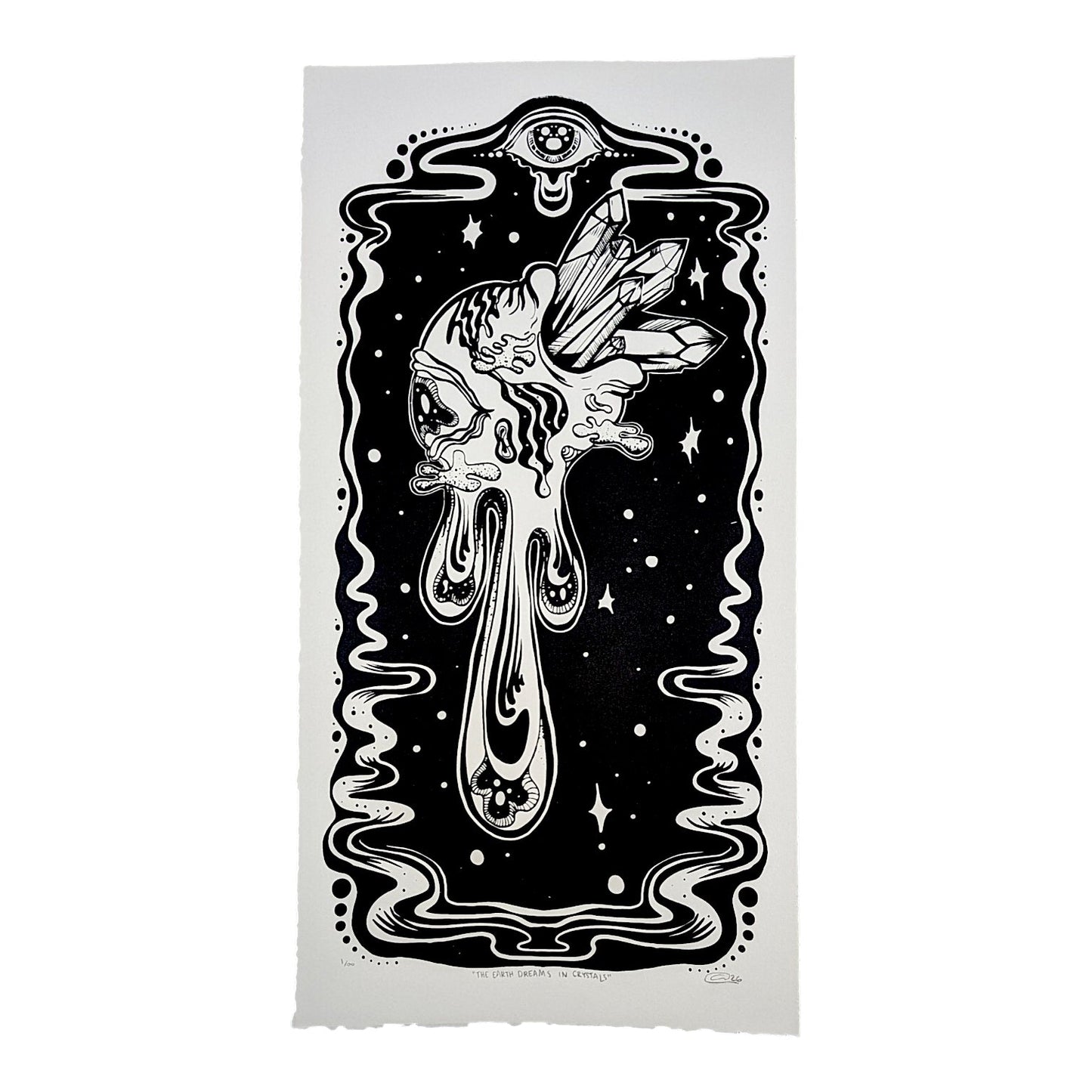 Chandler Condon "The Earth Dreams in Crystals (Mini)" Print
