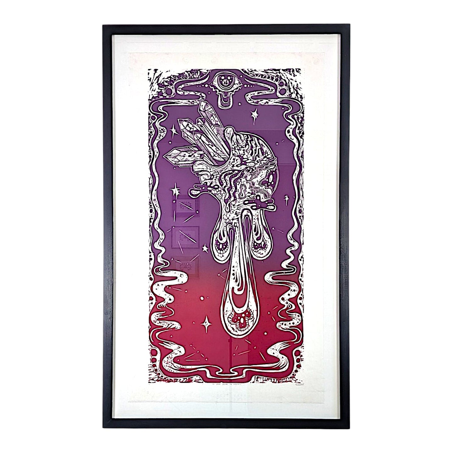 Chandler Condon "The Earth Dreams in Crystals" Print - Framed