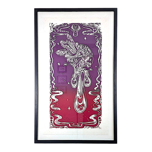 Chandler Condon "The Earth Dreams in Crystals" Print - Framed