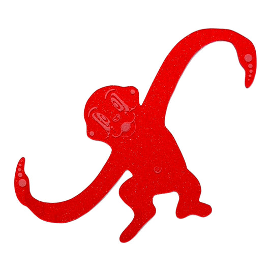 Chandler Condon "Funky Monkey (Red Sparkle)" Sculpture