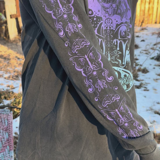 Supa Chan Infinite Metamorphosis (Charcoal) Long Sleeve