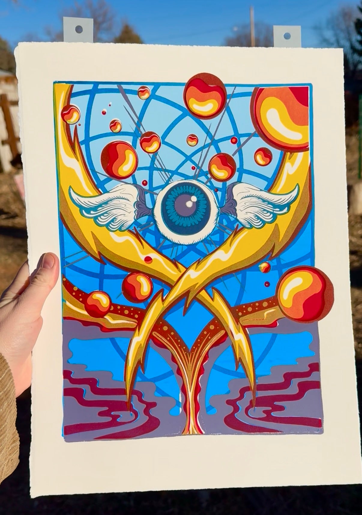 "Seraphic Sight" Print